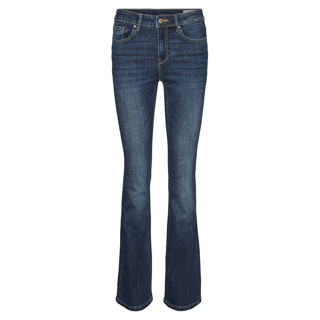 Product VERO MODA VMFLASH MR FLARED JEANS LI3110 GA NOOS base image
