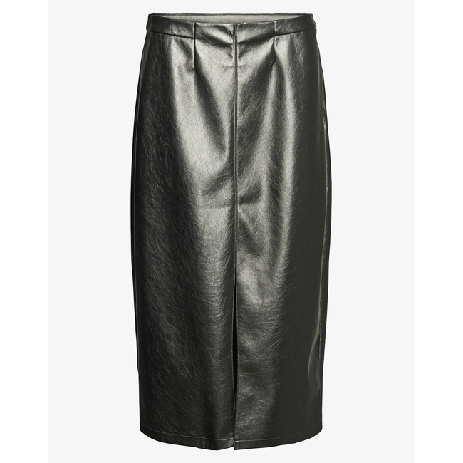 Product VERO MODA VMCAMILLA COATED MIDI SKIRT base image