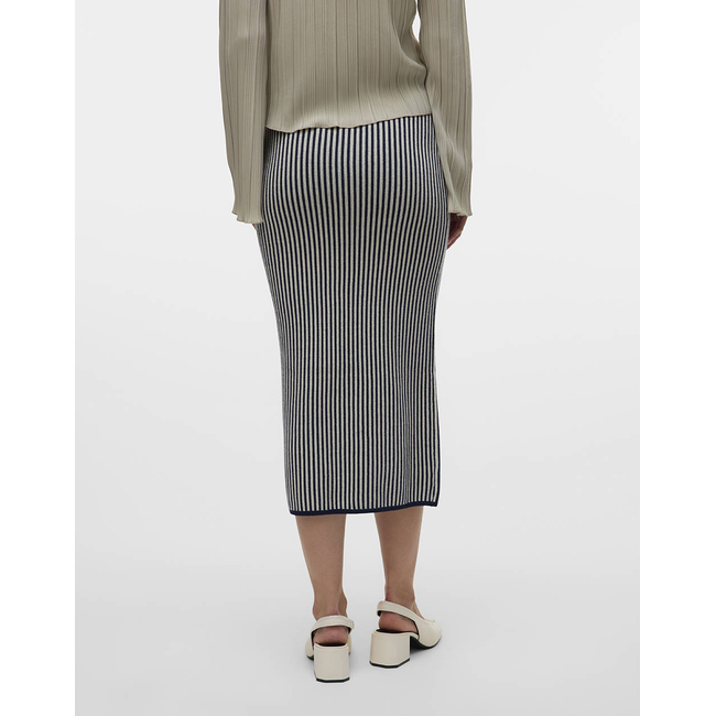 Product VERO MODA VMGOLD PINSTRIPE PENCIL 7/8 SKIRT GA base image