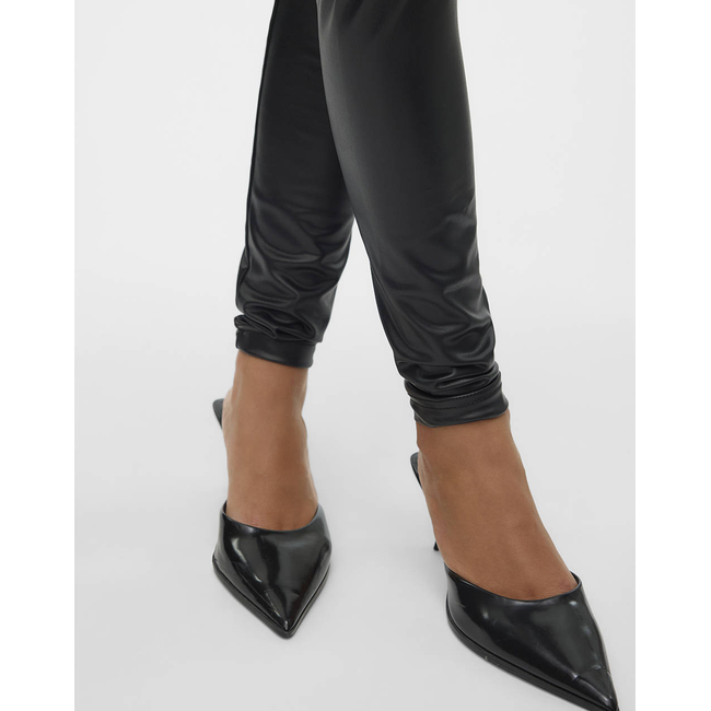 Product VERO MODA VMGANA MW PL LEGGING NOOS base image