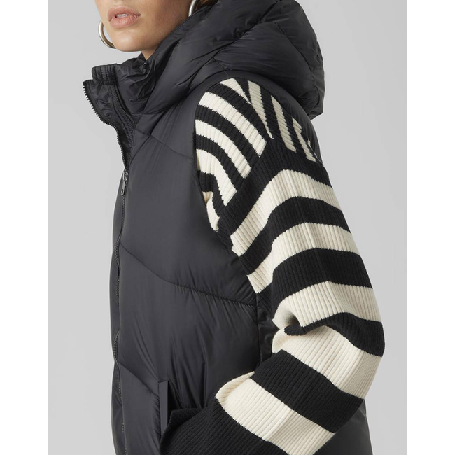 Product VERO MODA VMUPPSALA HOOD WAISTCOAT base image