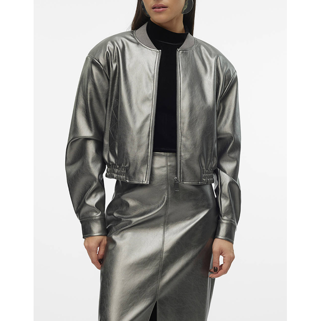 Product VERO MODA VMCAMILLA COATED SHORT JACKET base image