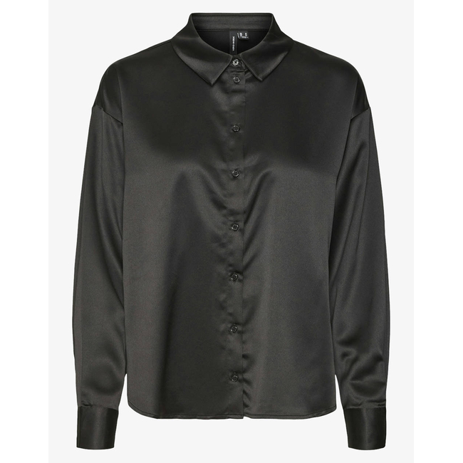 Product VERO MODA VMMERLE LS LOOSE SHIRT WVN GA base image