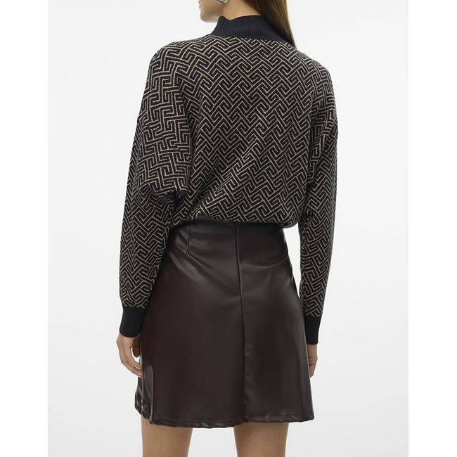 Product VERO MODA VMARIA ART BATWING HIGHNECK PULLOVER REP base image