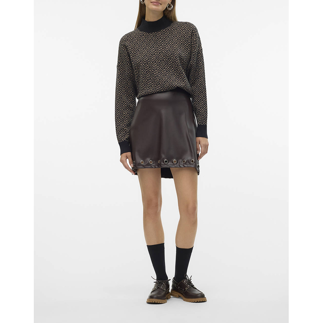 Product VERO MODA VMARIA ART BATWING HIGHNECK PULLOVER REP base image