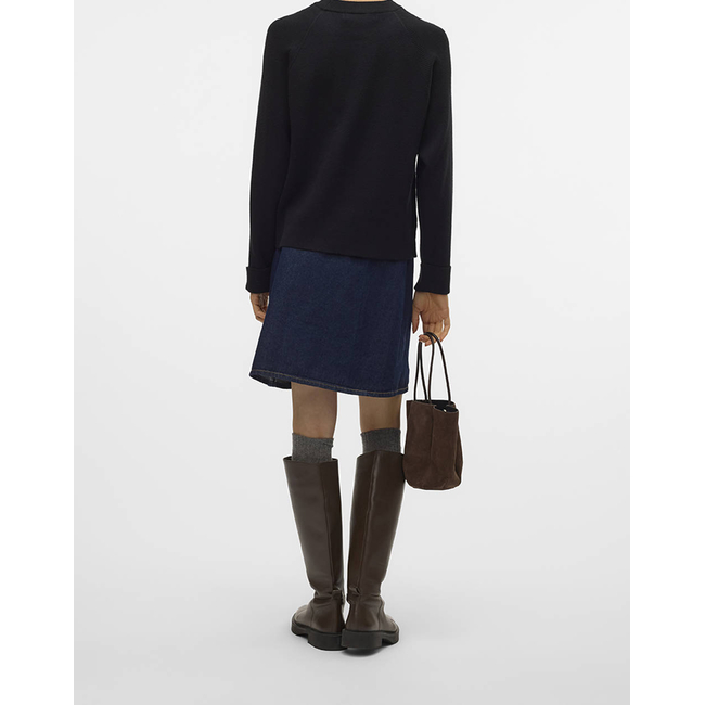 Product VERO MODA VMGOLD MIX LS O-NECK PULLOVER GA base image