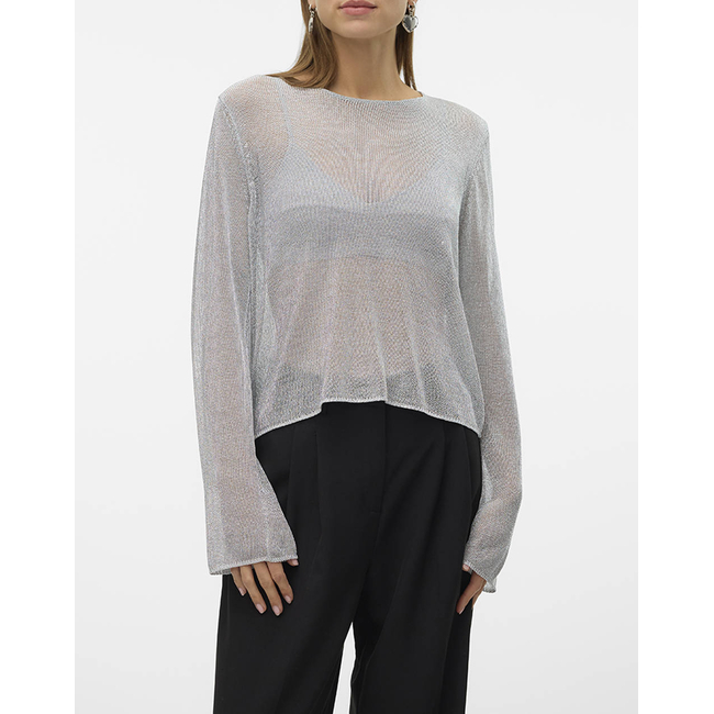 Product VERO MODA VMNOVA LS O-NECK KNIT VMA base image