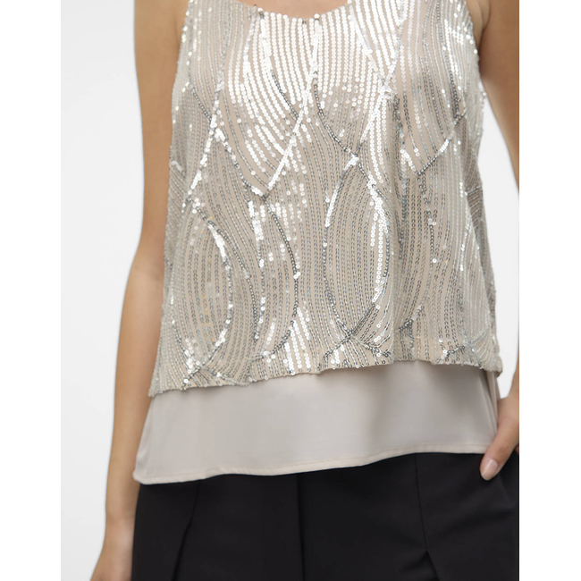 Product VERO MODA VMELLEN SINGLET TOP JRS base image