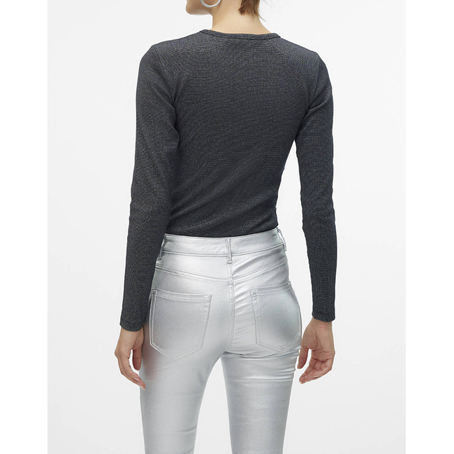 Product VERO MODA VMCHLOE LS LUREX SHORT TOP JRS base image