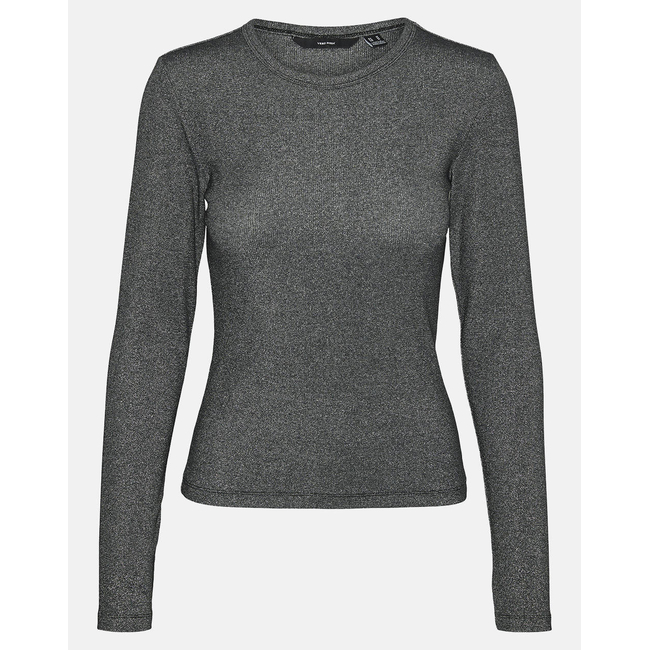 Product VERO MODA VMCHLOE LS LUREX SHORT TOP JRS base image