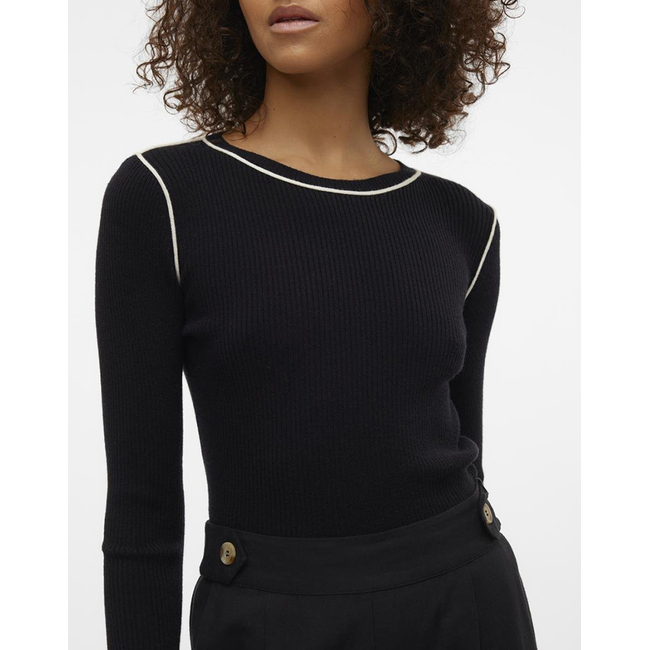 Product VERO MODA VMKARA LS O-NECK PULLOVER GA BOO base image