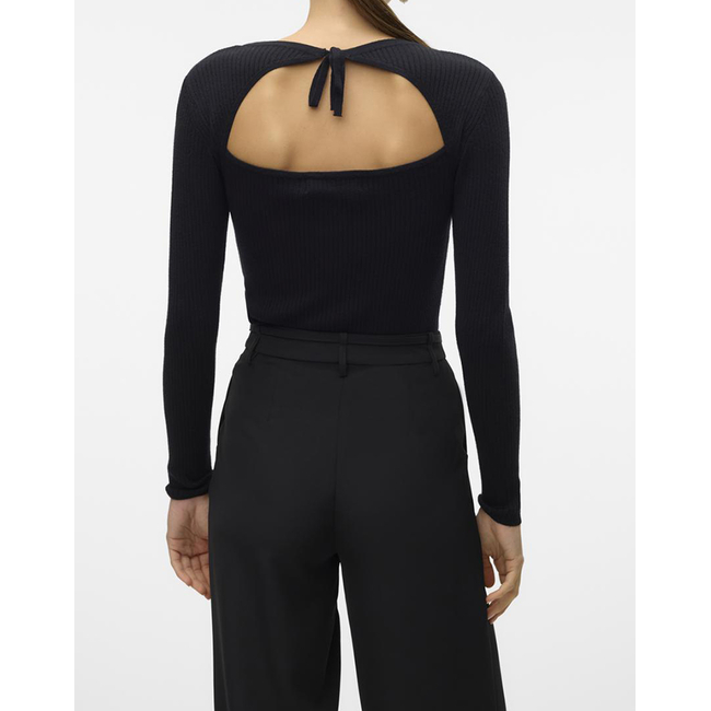 Product VERO MODA VMHOLLYKARIS LS TIE BACK PULLOVER GA BOO base image