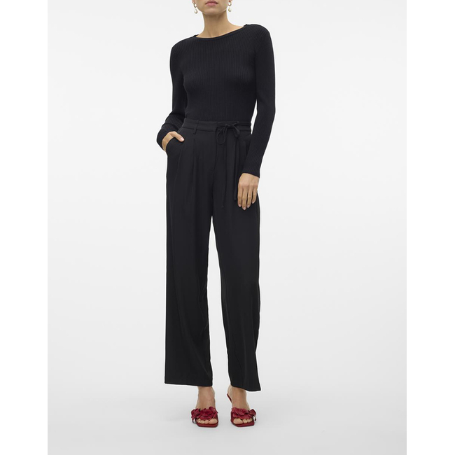 Product VERO MODA VMHOLLYKARIS LS TIE BACK PULLOVER GA BOO base image