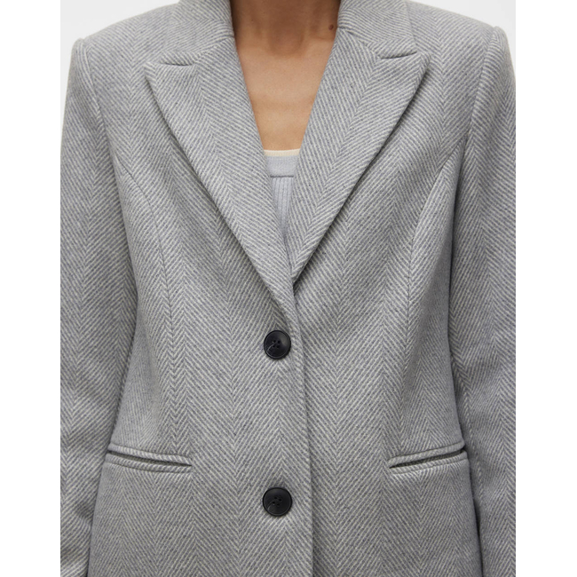 Product VERO MODA VMBLAZA HERRINGBONE LONG COAT GA BOO base image