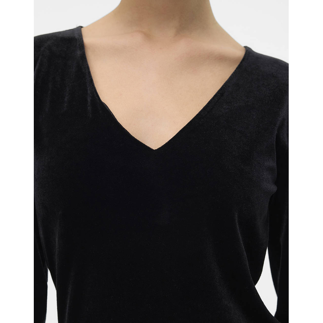 Product VERO MODA VMEFFIE LS SHORT DRESS JRS GA base image