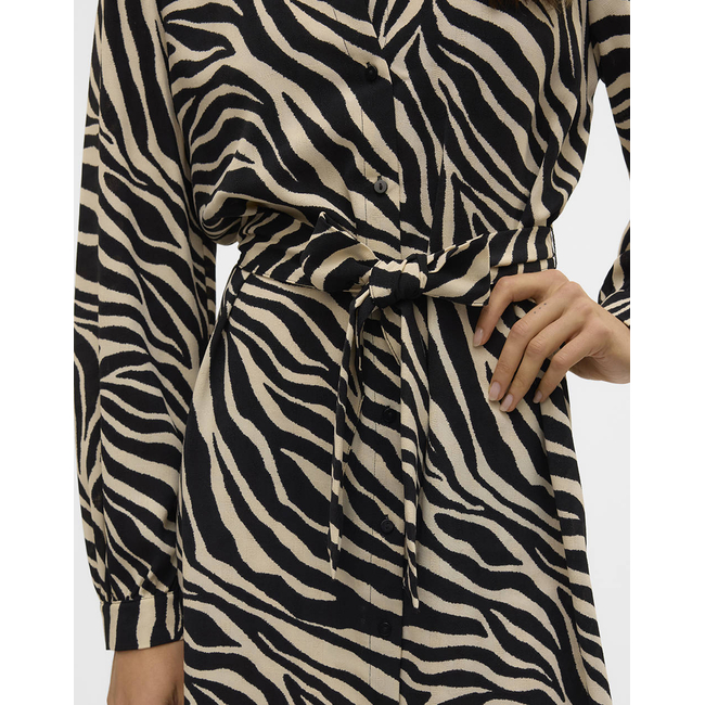 Product VERO MODA VMTEAGAN L/S ABK SHIRT DRESS WVN BTQ GA base image
