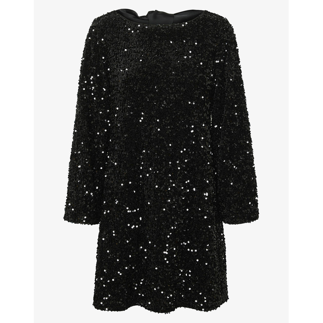 Product VERO MODA VMETTA LS BOATNECK SHORT DRESS JRS PRM base image