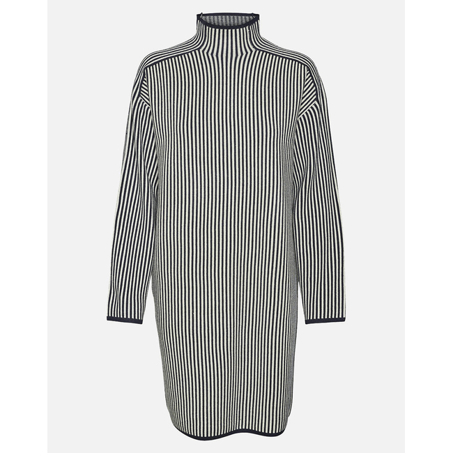 Product VERO MODA VMGOLD HIGHNECK PINSTRIPE SHORT DRESS GA base image