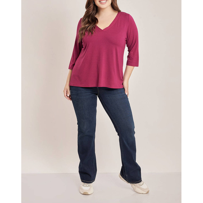 Product PARABITA Basic μπλούζα με V base image