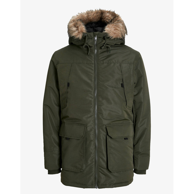 Product JACK&JONES JJECONSTRUCT FAUX FUR PARKA SN base image