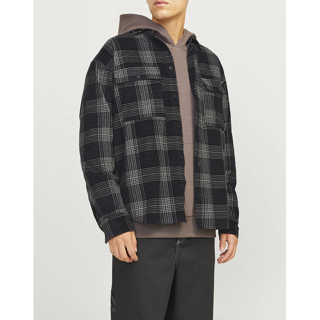 Product JACK&JONES JCOTHEO CORDUROY CHECK OVERSHIRT LS base image