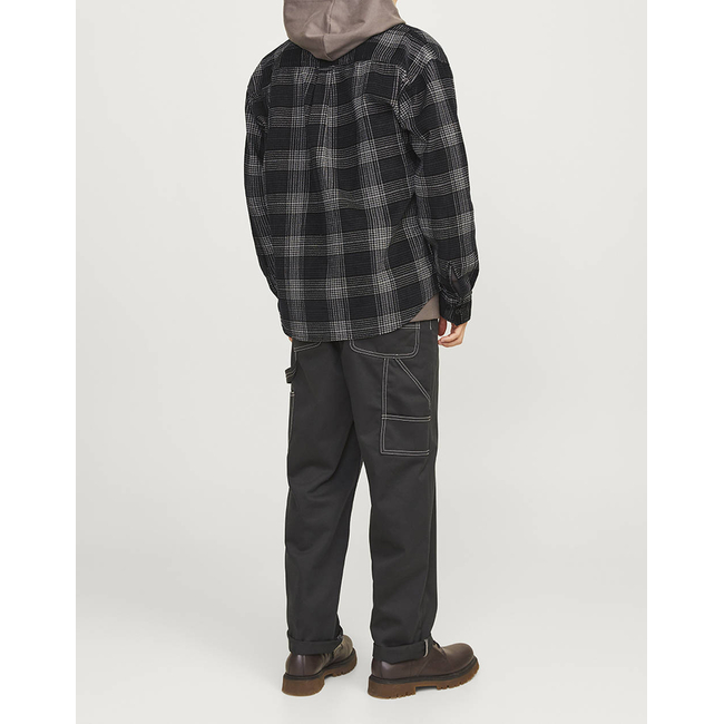 Product JACK&JONES JCOTHEO CORDUROY CHECK OVERSHIRT LS base image