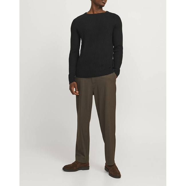 Product JACK&JONES JJPANNEL KNIT CREW NECK AW24 base image