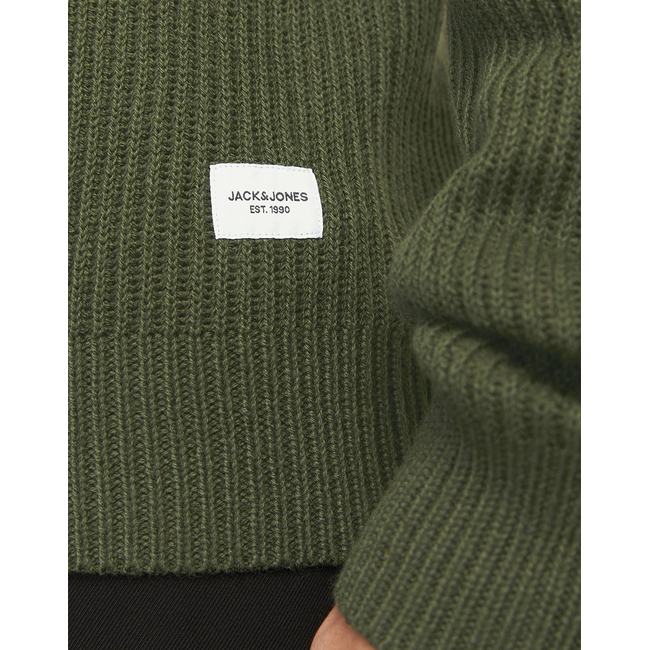 Product JACK&JONES JJPANNEL KNIT CREW NECK AW24 base image