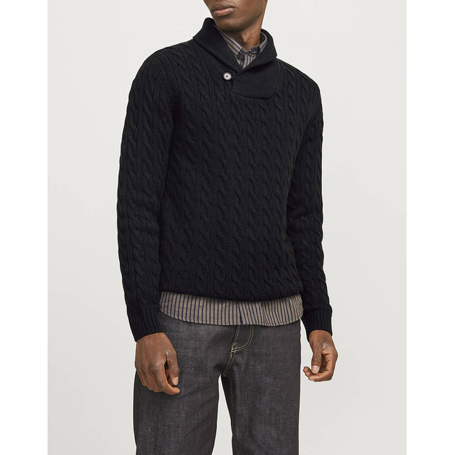 Product JACK&JONES JPRBLUCRASH KNIT SHAWL NECK base image