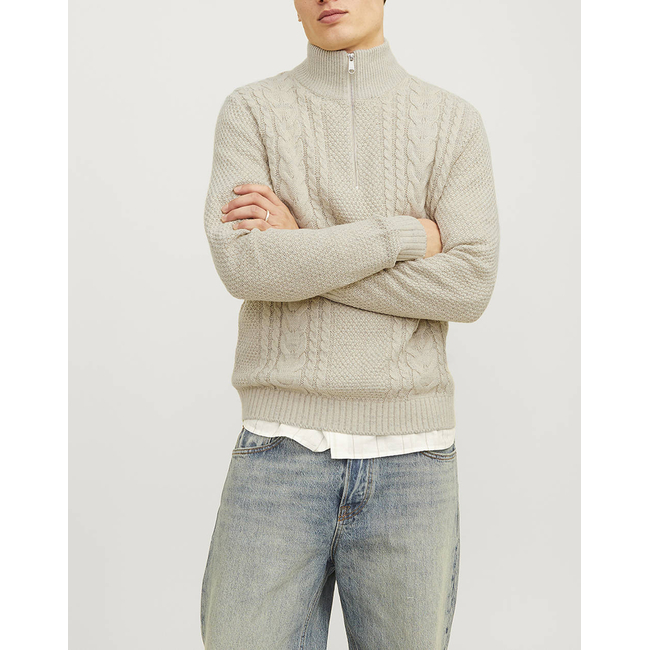 Product JACK&JONES JJCRAIG KNIT HALF ZIP base image