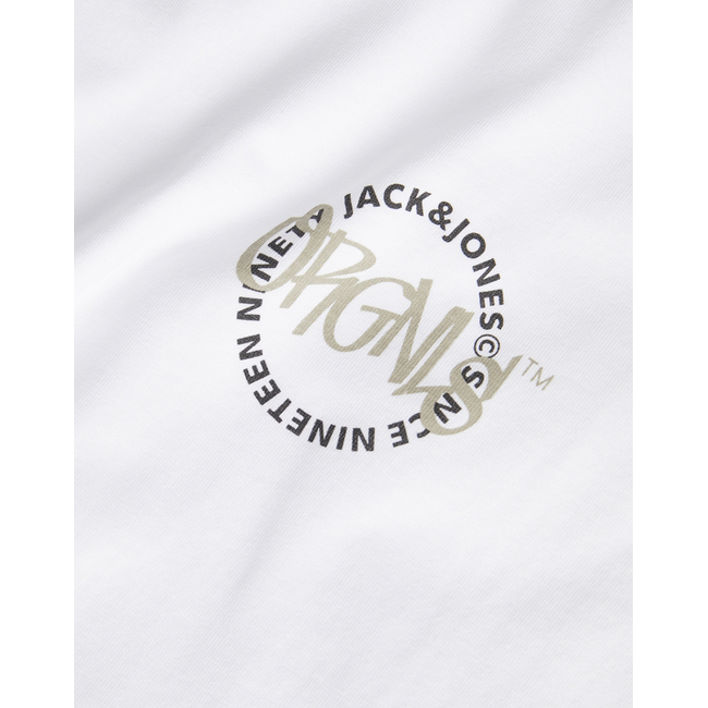 Product JACK&JONES JORBUSHWICK CIRCLE TEE SS CREW NECK base image