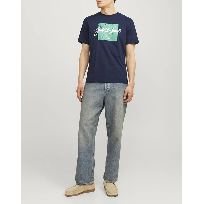 Product JACK&JONES JJTILEY TEE SS CREW NECK LN base image