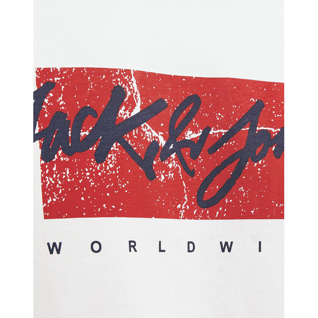 Product JACK&JONES JJTILEY TEE SS CREW NECK LN base image