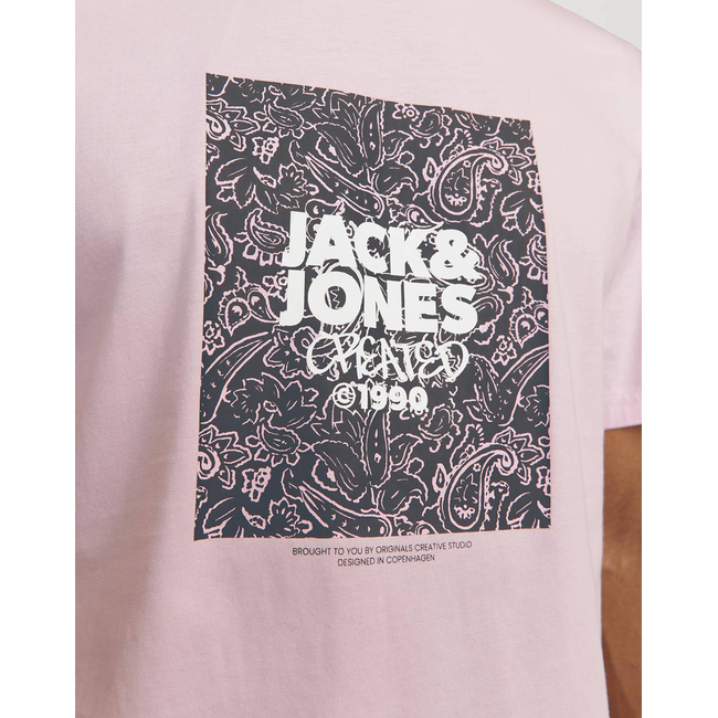 Product JACK&JONES JORBUSHWICK BOX TEE SS CREW NECK LN base image