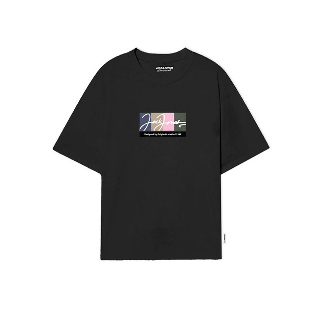 Product JACK&JONES JORPORTLAND BLOCK BRANDING SS CN LN base image
