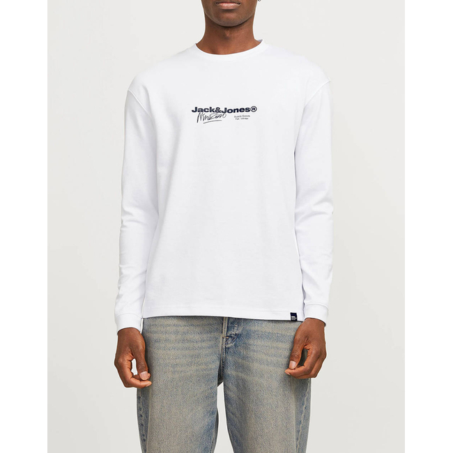 Product JACK&JONES JCOCHARLIE BRANDING TEE LS CREW NECK base image