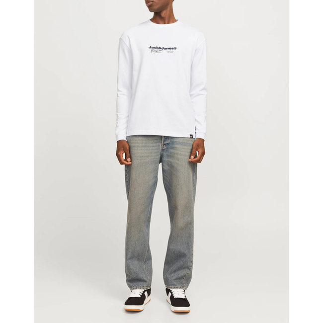 Product JACK&JONES JCOCHARLIE BRANDING TEE LS CREW NECK base image