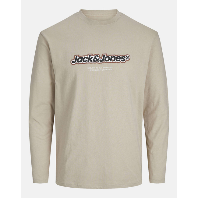 Product JACK&JONES JORVESTERBRO NEWTON BRANDING TEE LS CN base image