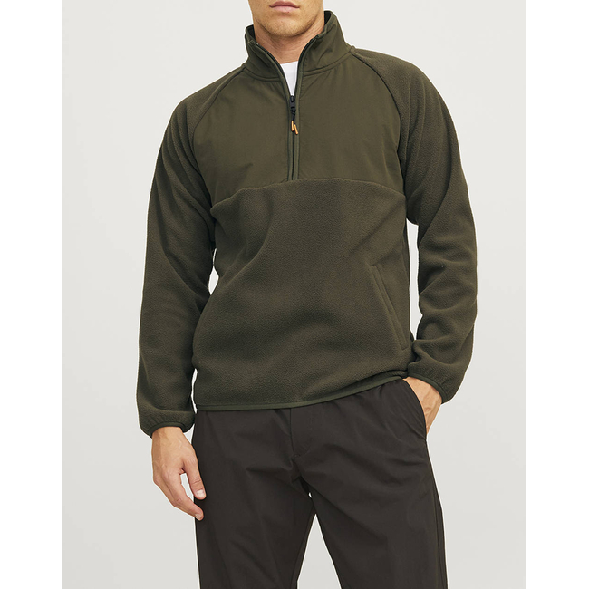 Product JACK&JONES JCOPEAK SWEAT HIGH NECK HALF ZIP base image