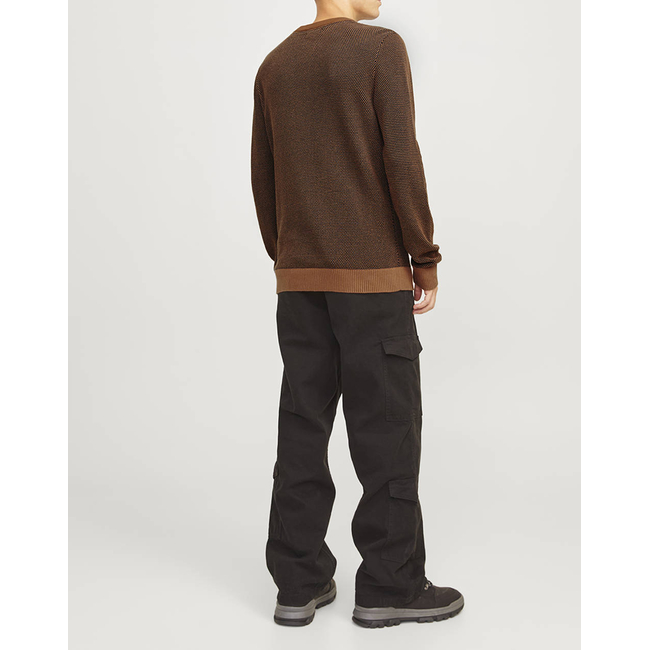 Product JACK&JONES JJEGLOBE KNIT CREW NECK NOOS base image