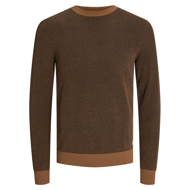 Product JACK&JONES JJEGLOBE KNIT CREW NECK NOOS base image