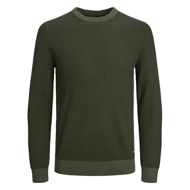 Product JACK&JONES JJEGLOBE KNIT CREW NECK NOOS base image