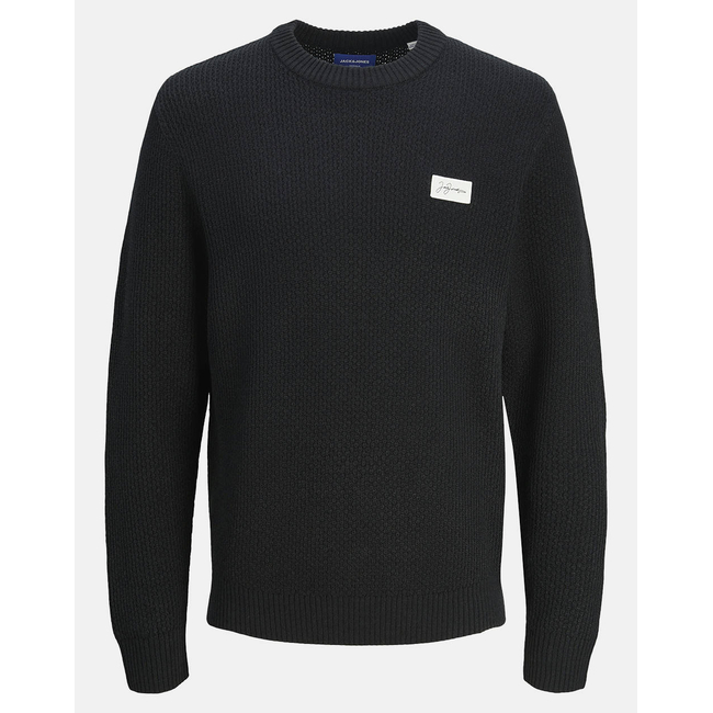 Product JACK&JONES JORPORTLAND BADGE KNIT CREW NECK base image