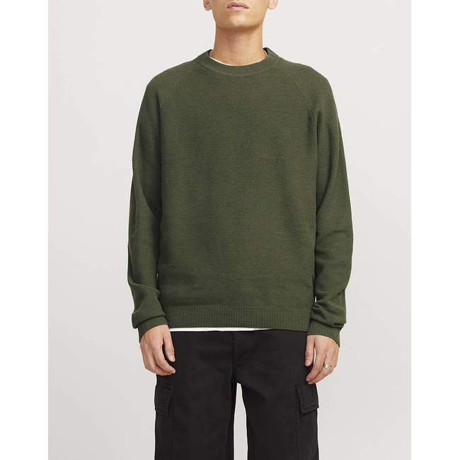 Product JACK&JONES JCOMAZER KNIT CREW NECK base image