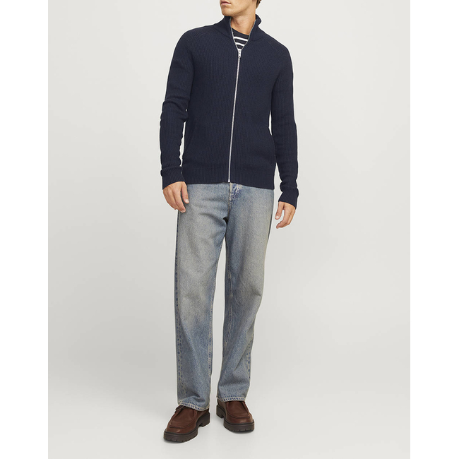 Product JACK&JONES JJPANNEL KNIT ZIP CARDIGAN AW24 base image