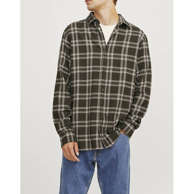 Product JJ REBEL JREBCHASE CHECK SHIRT LS base image
