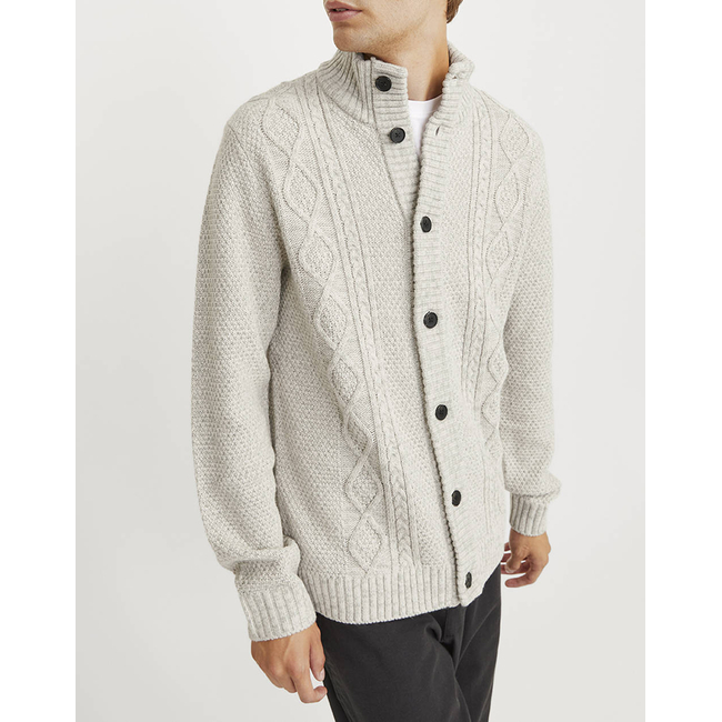 Product JJREBEL JREBJOSH KNIT CARDIGAN base image
