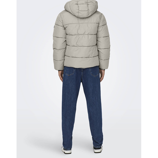 Product ONLY&SONS ONSMELVIN LIFE HOOD PUFFER JACKET OTW VD base image