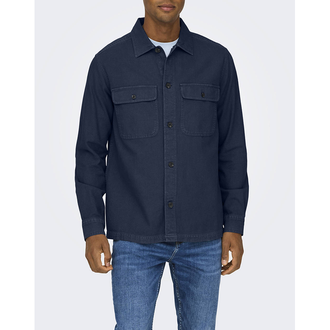 Product ONLY&SONS ONSOLIVER TWILL OVERDYE OVERSHIRT BF base image