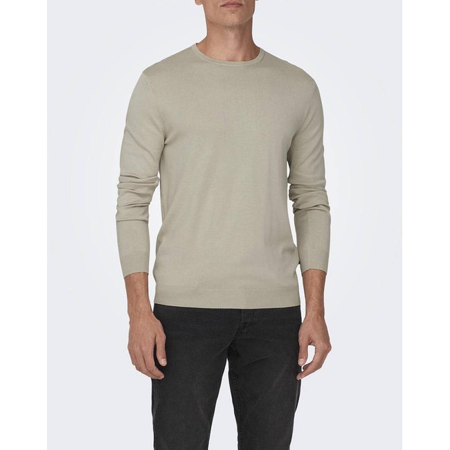 Product ONLY&SONS ONSWYLER LIFE REG 14 LS CREW KNIT NOOS base image